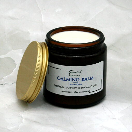 Calming Balm with Frankincense - 100ml Glass Front